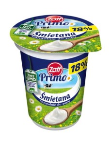 ZOTT ŚMIETANA 18% 330G/12SZT