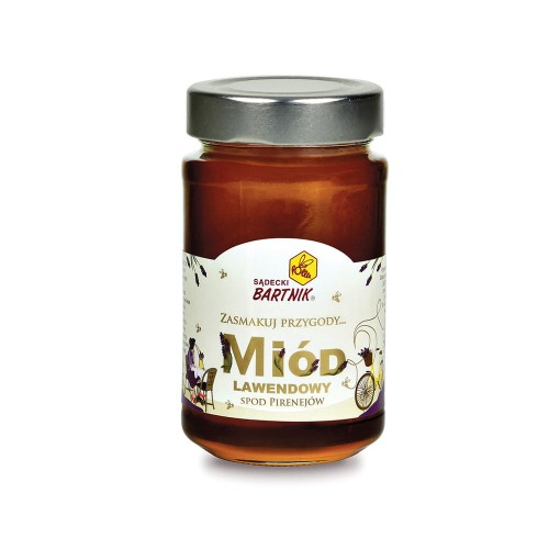 BARTNIK MIÓD LAWENDOWY SPOD PIRENEJÓW 300 G.jpg