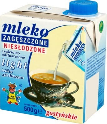 GOSTYŃ MLEKO ZAGĘSZCZONE NSŁ LIGHT 500G.jpg