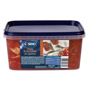 SEKO FILETY ŚLEDZIOWE  PO CYGAŃSKU 3KG