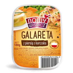 CONTIMAX GALARETA Z PIERSIĄ Z KURCZAKA 180G NOWY WIŚNICZ