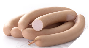 PARÓWKI CIELĘCE Z BOBROWNIK Z WIEPRZOWINĄ NIKK OK.0,3KG
