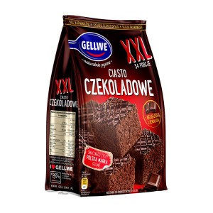 GELLWE CIASTO CZEKOLADOWE XXL 670G