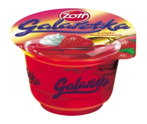 ZOTT GALARETKA TRUSKAWKA 175G