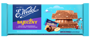 WEDEL CZEKOLADA MLECZNA NADZIEWANA BAJECZNY 290G