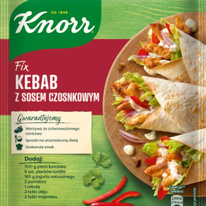 KNORR FIX KEBAB Z SOSEM CZOSNKOWYM 40G