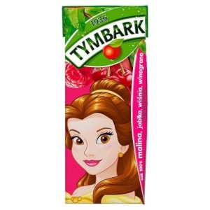 TYMBARK SOK MALINA-JABŁKO-WIŚNIA 200ML/27SZT