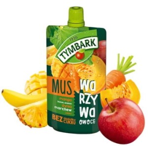 TYMBARK MUS MANGO-ANANAS-DYNIA 100G/12SZT