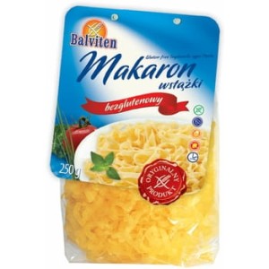 BALVITEN MAKARON WSTĄŻKI BEZGLUTENOWY 250G
