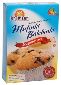 BALVITEN MUFINKI Z CZEKOLADĄ BEZ GLUTENU 280KG