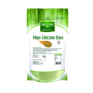 HELCOM MĄKA GRYCZANA BIAŁA BEZ GLUTENU 250G