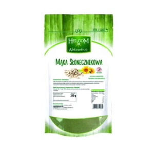 HELCOM MĄKA SŁONECZNIKOWA BEZ GLUTENU 250G