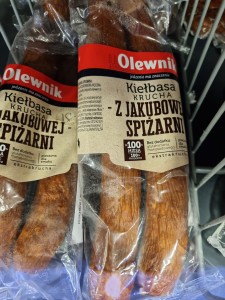 OLEWNIK KIEŁBASA KRUCHA Z JAKUBOWEJ SPIŻARNI 270G