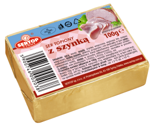 SERTOP KREMOWY KOSTKA Z SZYNKĄ 100G/10SZT