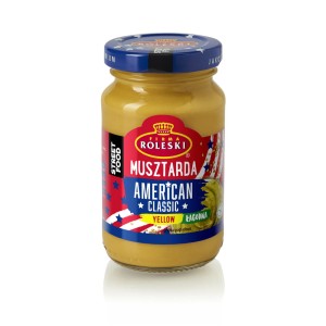 ROLESKI MUSZTARDA AMERICAN CLASSIC YELLOW ŁAGODNA 200G