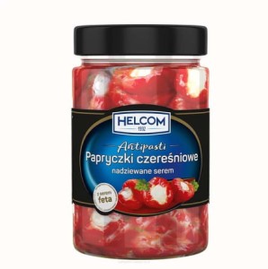 GT. PAPRYKA CZEREŚNIOWA NADZIEWANA SEREM 327ML HELCOM