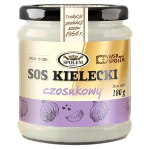 SPOŁEM SOS KIELECKI CZOSNKOWY 180G