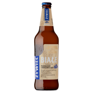 ŻYWIEC BIAŁE PIWO 0% BUTELKA 500ML