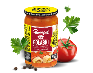 PAMAPOL GOŁĄBKI W SOSIE POMIDOROWYM 700G