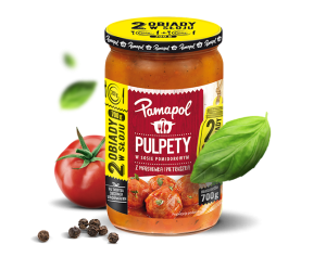 PAMAPOL PULPETY W SOSIE POMIDOROWYM 700G