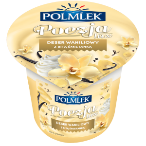 POLMLEK POEZJA DESER MLECZNY LUX WANILIOWY 180G