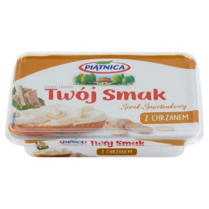 PIĄTNICA TWÓJ SMAK SEREK Z CHRZANEM 135G