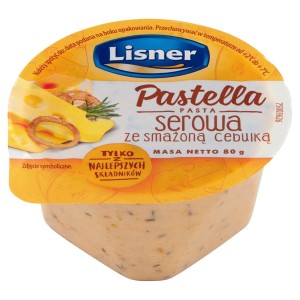 LISNER PASTELLA SER Z CEBULKĄ 80G