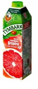 TYMBARK NEKTAR CZERWONY GREJPFRUT 1L/6SZT