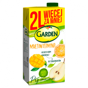GARDEN NAPÓJ MULTIWITAMINA 2L/6SZT