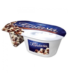 DANONE JOGURT FANTASIA Z KULKAMI CZEKOLADOWYMI 100G