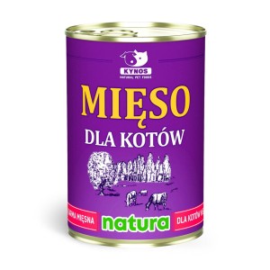 KYNOS MIESO DLA KOTOW NATURA 400G