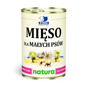 KYNOS MIESO DLA MALYCH PSOW NATURA 400G