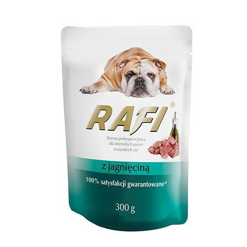 RAFI SASZETKA DLA PSA Z JAGNIECINA 300 G.jpg