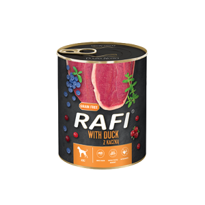 RAFI KARMA DLA PSA Z KACZKA, BOROWKA I ZURAWINA 800G