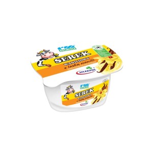 ROLMLECZ SEREK Z LASKĄ WANILII 150G/12SZT
