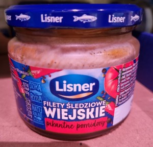 LISNER FILETY ŚLEDZIOWE PIKANTNY POMIDOR 300G