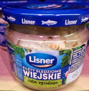 LISNER FILETY ŚLEDZIOWE ZIOŁA OGRODOWE 300G