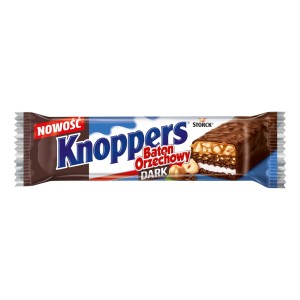KNOPPERS BATON ORZECHOWY DARK 40G