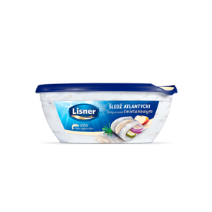 LISNER FILETY ŚLEDZIOWE W SOSIE ŚMIETANOWYM 160G