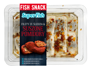 SUPER FISH ŚLEDZIK Z SUSZONYMI POMIDORAMI 200G