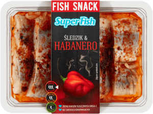 SUPER FISH ŚLEDZIK HABANERO 200G