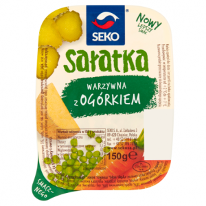 SEKO SAŁATKA WARZYWNA Z OGÓRKIEM 150G
