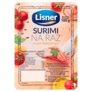 LISNER SURIMI NA RAZ W SOSIE KOKTAJLOWYM 100G