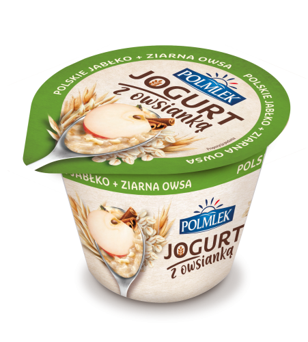 POLMLEK JOGURT Z OWSIANKĄ POLSKIE JABŁKO, ZIARNA OWSA.png