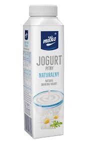 MILKO JOGURT NATURALNY  PITNY 330ML