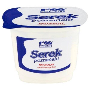 ROLMLECZ SEREK POZNAŃSKI NATURALNY 200G/12SZT