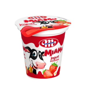 MLEKOVITA JOGURT MIAMU TRUSKAWKOWY 125G