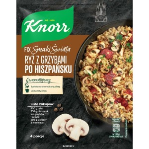 KNORR FIX RYŻ HISZPAŃSKI 33G