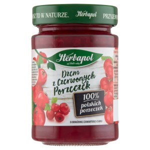 HERBAPOL DŻEM CZERWONA PORZECZKA 280G