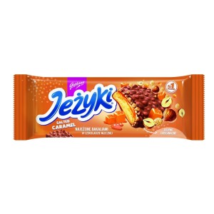 JUTRZENKA JEŻYKI ORZECH/SŁONY KARMEL 140G